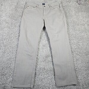 Bonobos‎ Mens Travel Straight Fit Jeans Size 34x32 (fits 33x29) Gray Minimalist